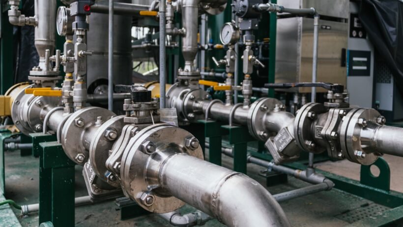 Flange manufacturing unit showcasing advanced production techniques in UAE and India.